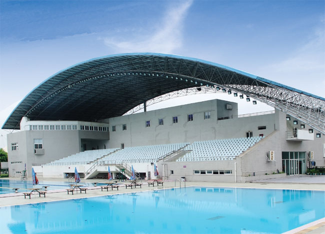 彭州游泳馆网架