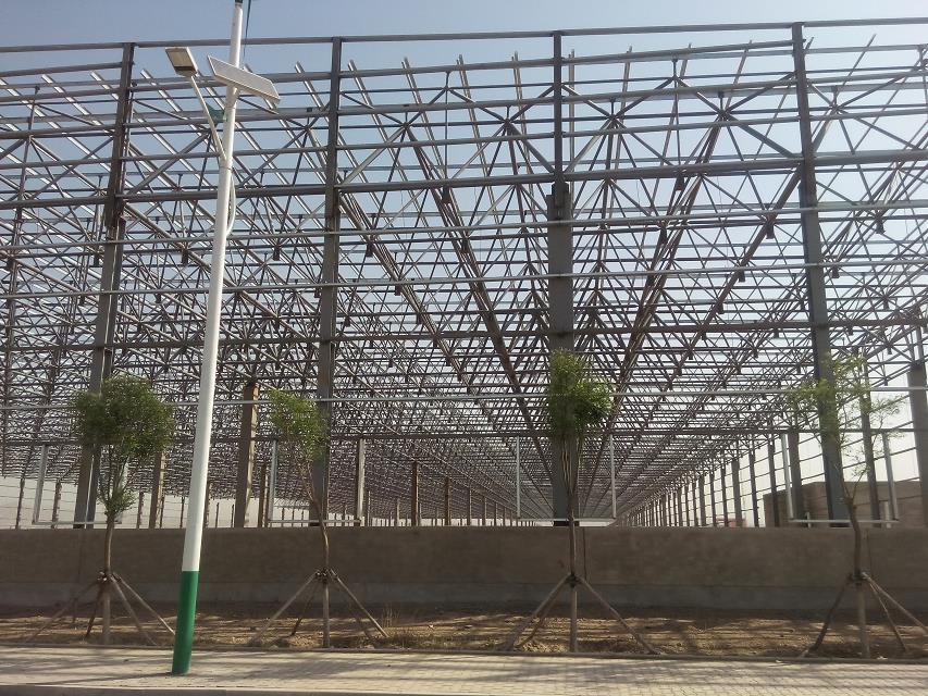 彭州汽车工业厂房网架